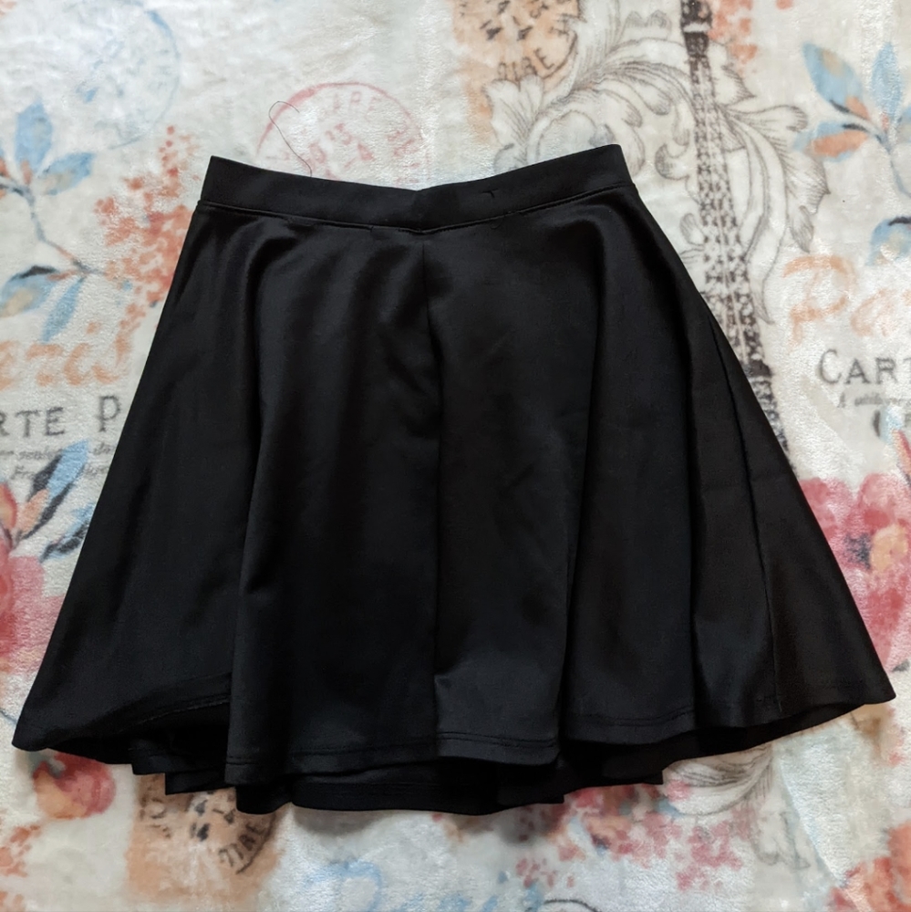 Black Skater Skirt